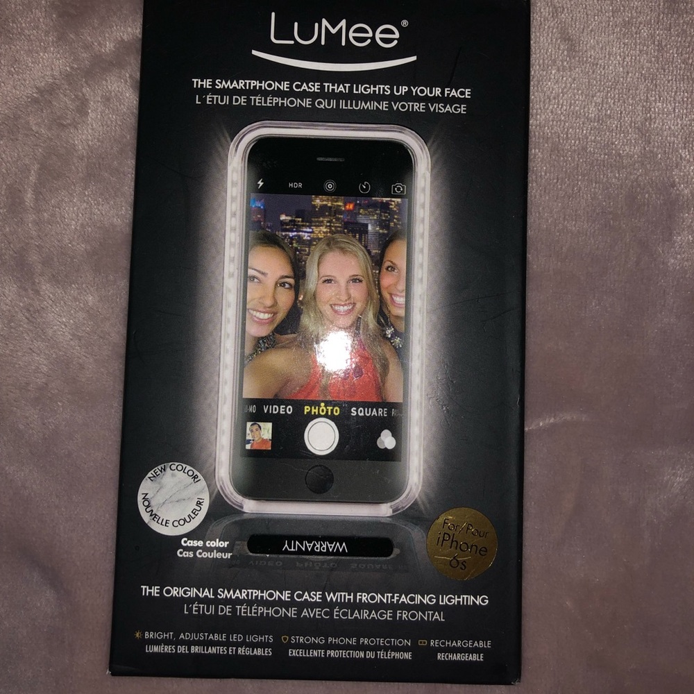 Marble lumee phone case